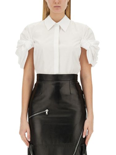 Shirt With Knot Sleeve - Alexander McQueen - Modalova