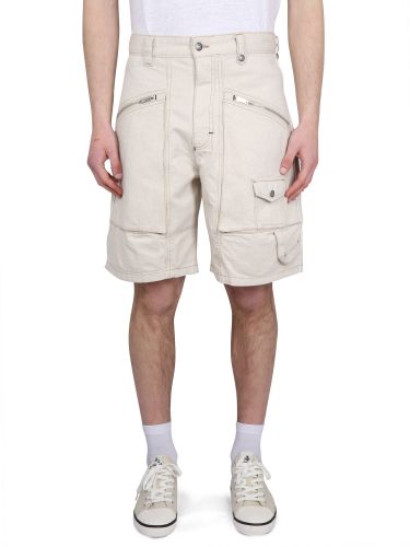 Peio Denim Bermuda Shorts - Isabel Marant - Modalova