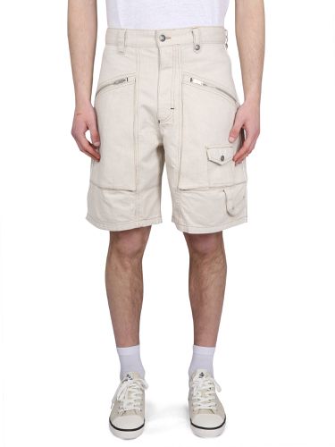 Peio Denim Bermuda Shorts - Isabel Marant - Modalova