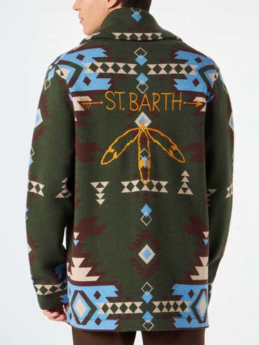 Man Knit Jacket With Embroidery - MC2 Saint Barth - Modalova