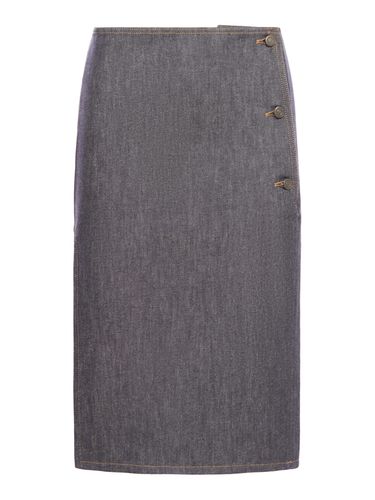 Courrèges Denim Skirt - Courrèges - Modalova