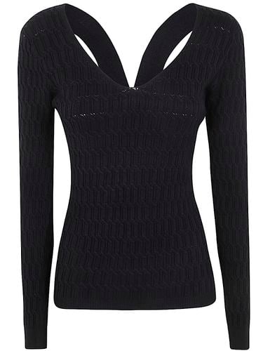 TwinSet V-neck Sweater - TwinSet - Modalova