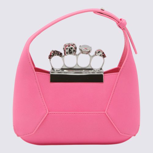 Pink Leather The Jewelled Handle Bag - Alexander McQueen - Modalova