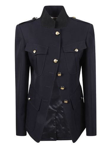 High Collar 4 Front Pockets Jacket - Alexander McQueen - Modalova