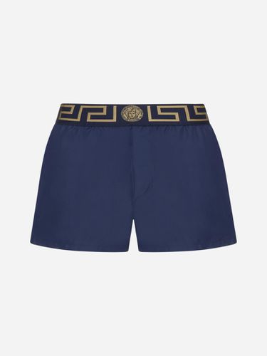 Greca And Medusa Swim Shorts - Versace - Modalova