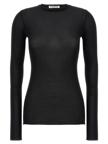 Jil Sander Silk Mesh Top - Jil Sander - Modalova