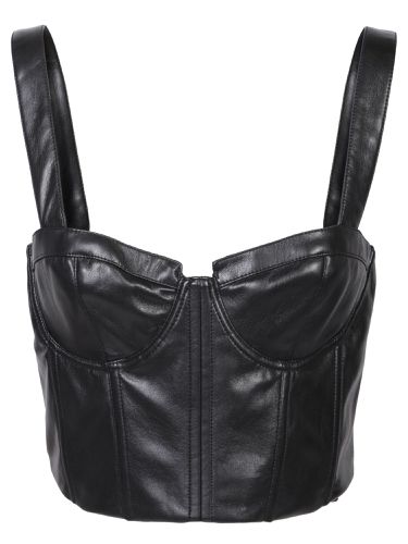 Vegan Leather Bustier - Alice + Olivia - Modalova