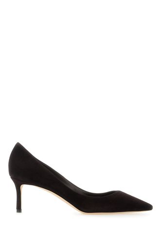 Jimmy Choo Dark Brown Suede Pumps - Jimmy Choo - Modalova