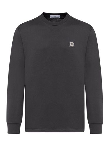 Logo Patch Long Sleeved T-shirt T-Shirt - Stone Island - Modalova