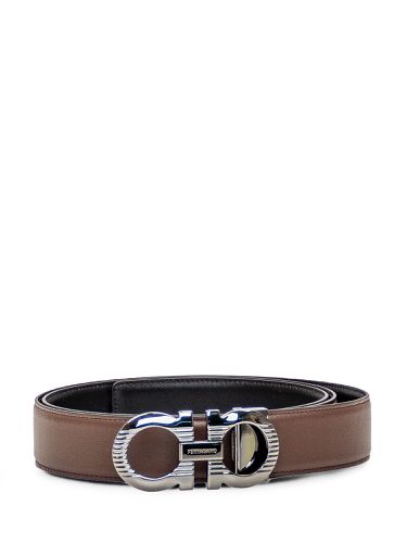 Ferragamo Reversible Gancini Belt - Ferragamo - Modalova