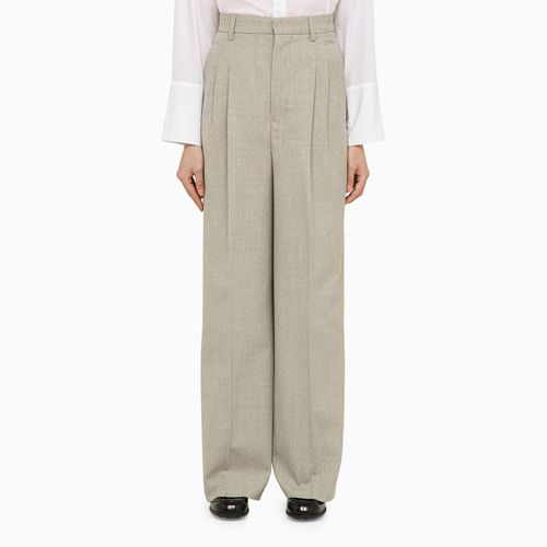 Light Wool Trousers - Ami Alexandre Mattiussi - Modalova