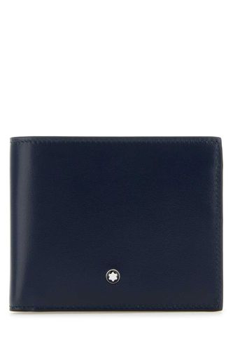 Montblanc Blue Leather Wallet - Montblanc - Modalova