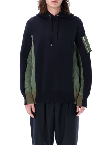 Sacai Paneled Hoodie - Sacai - Modalova