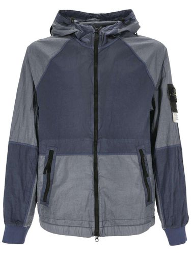 Stone Island Zip-up Hooded Jacket - Stone Island - Modalova