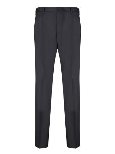 Incotex Black Wool Trousers - Incotex - Modalova