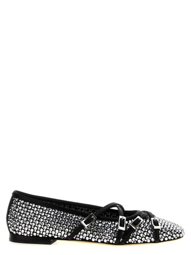 Crystal Net Ballet Flats - Mach & Mach - Modalova