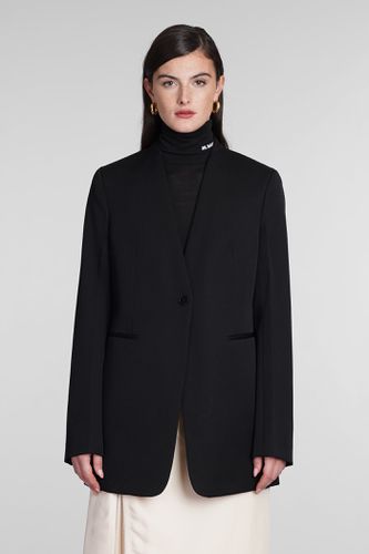 Wool Single-breasted Jacket - Jil Sander - Modalova