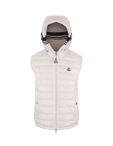 Moncler White Clai Padded Vest - Moncler - Modalova