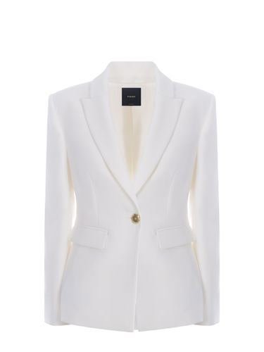 Single-breasted Stretch Blazer - Pinko - Modalova