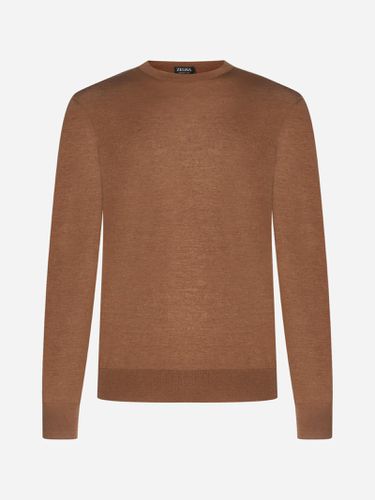 Zegna Cashmere And Silk Sweater - Zegna - Modalova