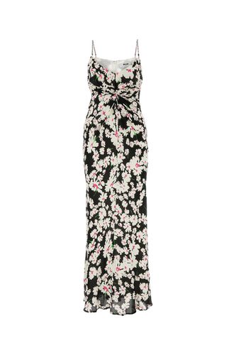 MSGM Printed Crepe Dress - MSGM - Modalova