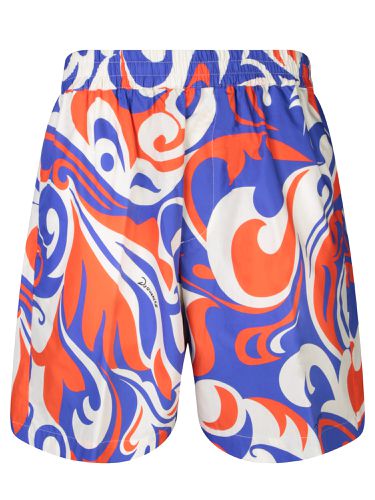 Palm Beach /orange Shorts - Dsquared2 - Modalova