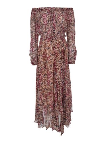 Multicolored volga Off-shoulder Dress In Viscose Woman - Marant Étoile - Modalova