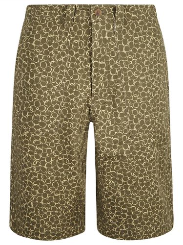 All-over Printed Shorts - Maison Kitsuné - Modalova