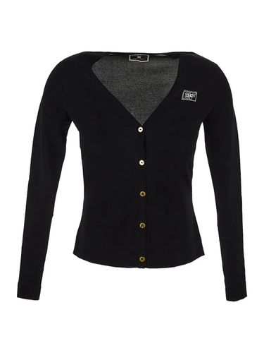 Elisabetta Franchi Cropped Cardigan - Elisabetta Franchi - Modalova