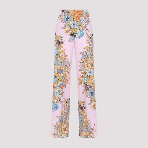 Etro Silk Pants - Etro - Modalova