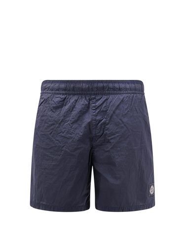 Compass-patch Swim Shorts - Stone Island - Modalova