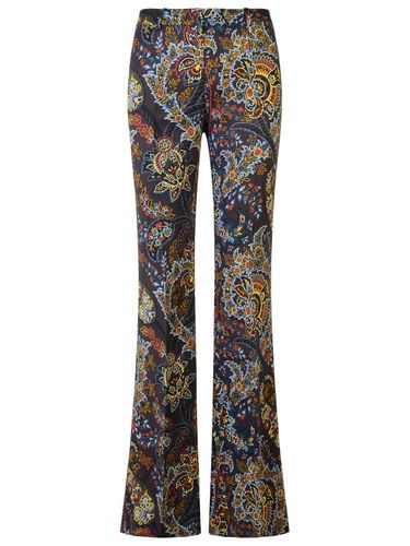 Etro Paisley Printed Cady Trousers - Etro - Modalova