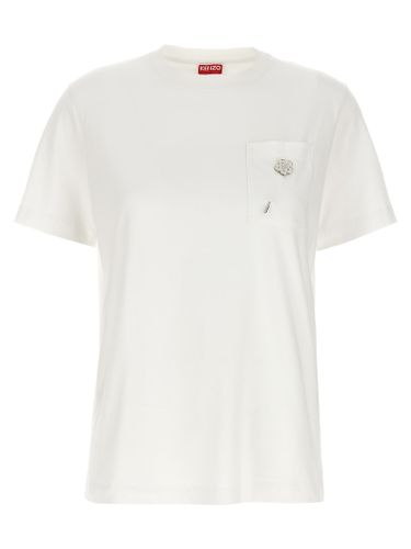 Kenzo Logo Pin T-shirt - Kenzo - Modalova