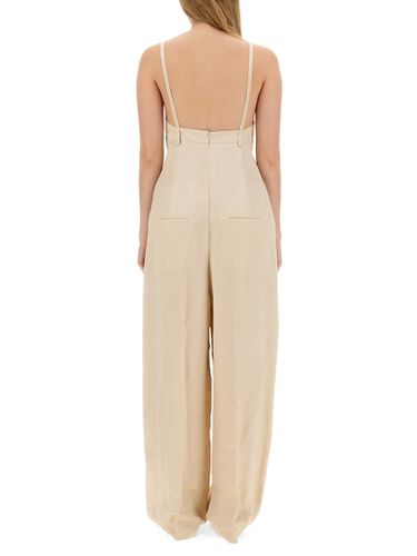 Alysi Malfile Satin Jumpsuit - Alysi - Modalova