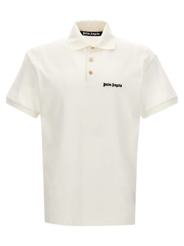 Palm Angels classic Logo Polo Shirt - Palm Angels - Modalova