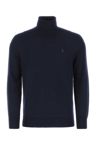 Dark Blue Wool Blend Sweater - Polo Ralph Lauren - Modalova
