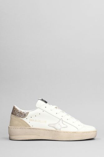 AMA-BRAND Sneakers In White Leather - AMA-BRAND - Modalova