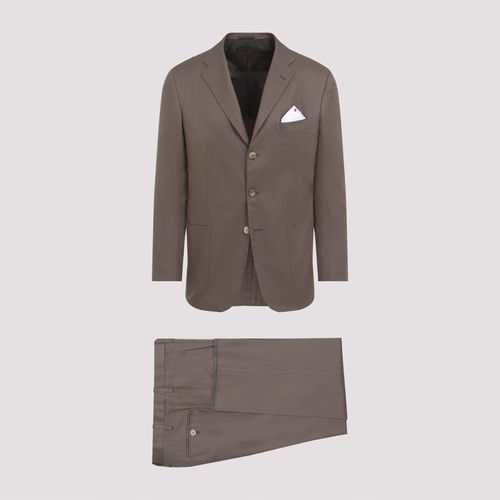 Kiton Cotton Suit - Kiton - Modalova