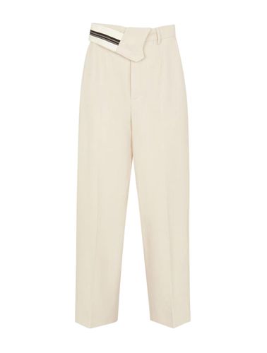 Pantalone Wool Cotton Trousers - Fendi - Modalova