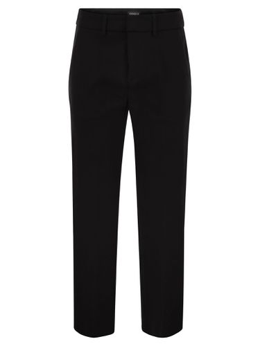 Loose Cropped Jersey Trousers - Meli - Dondup - Modalova