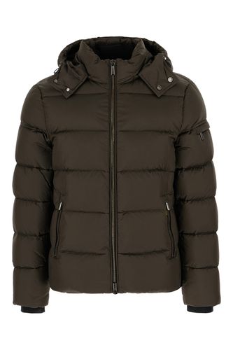 Moorer Mud Nylon Bret Down Jacket - Moorer - Modalova