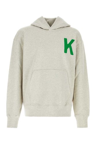 Light Grey Cotton Oversize Sweatshirt - Kenzo - Modalova