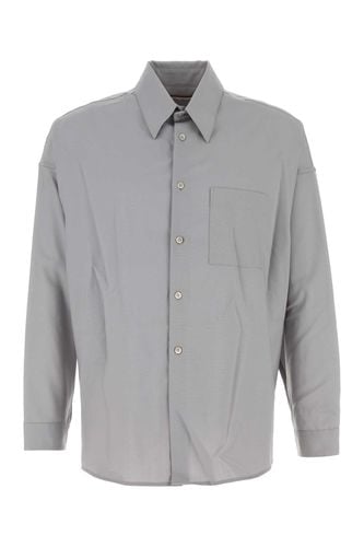 Marni Grey Wool Shirt - Marni - Modalova