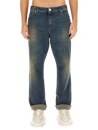 Balmain Jeans In Denim - Balmain - Modalova