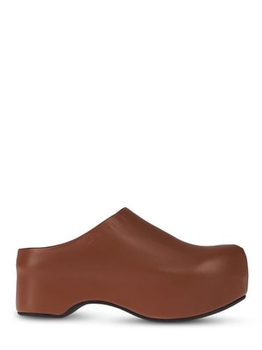 Marni Logo Embossed Slip-on Clogs - Marni - Modalova