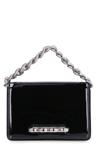 The Four Ring Mini Patent Leather Bag - Alexander McQueen - Modalova