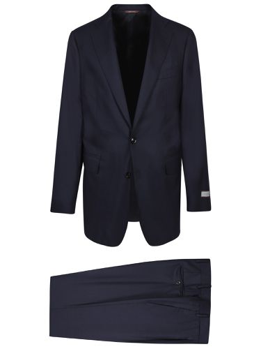 Canali Capri Blue Cashmere Suit - Canali - Modalova