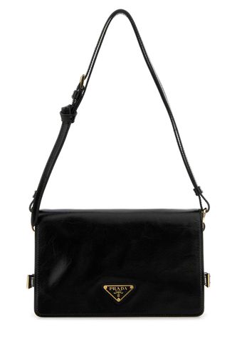 Prada Black Leather Shoulder Bag - Prada - Modalova