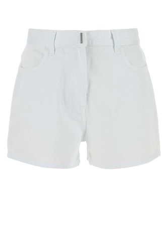 Givenchy White Denim Shorts - Givenchy - Modalova