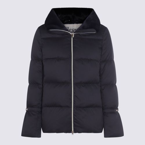 Herno Black Down Jacket - Herno - Modalova